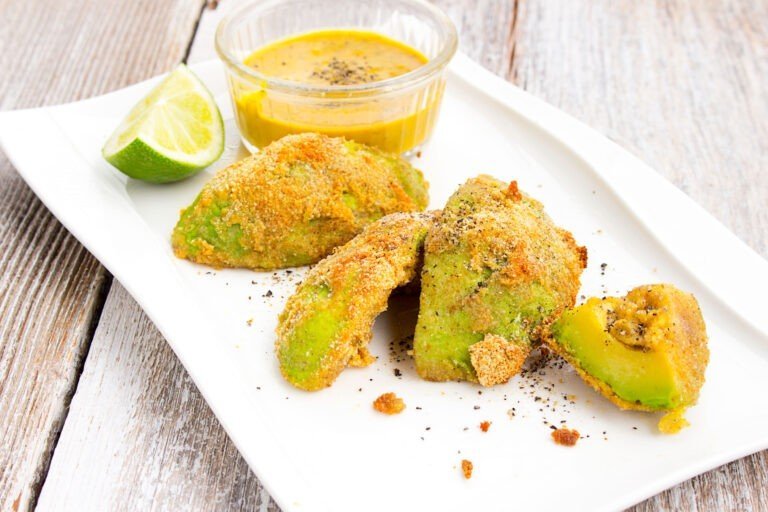 Hrustljav pečen avokado